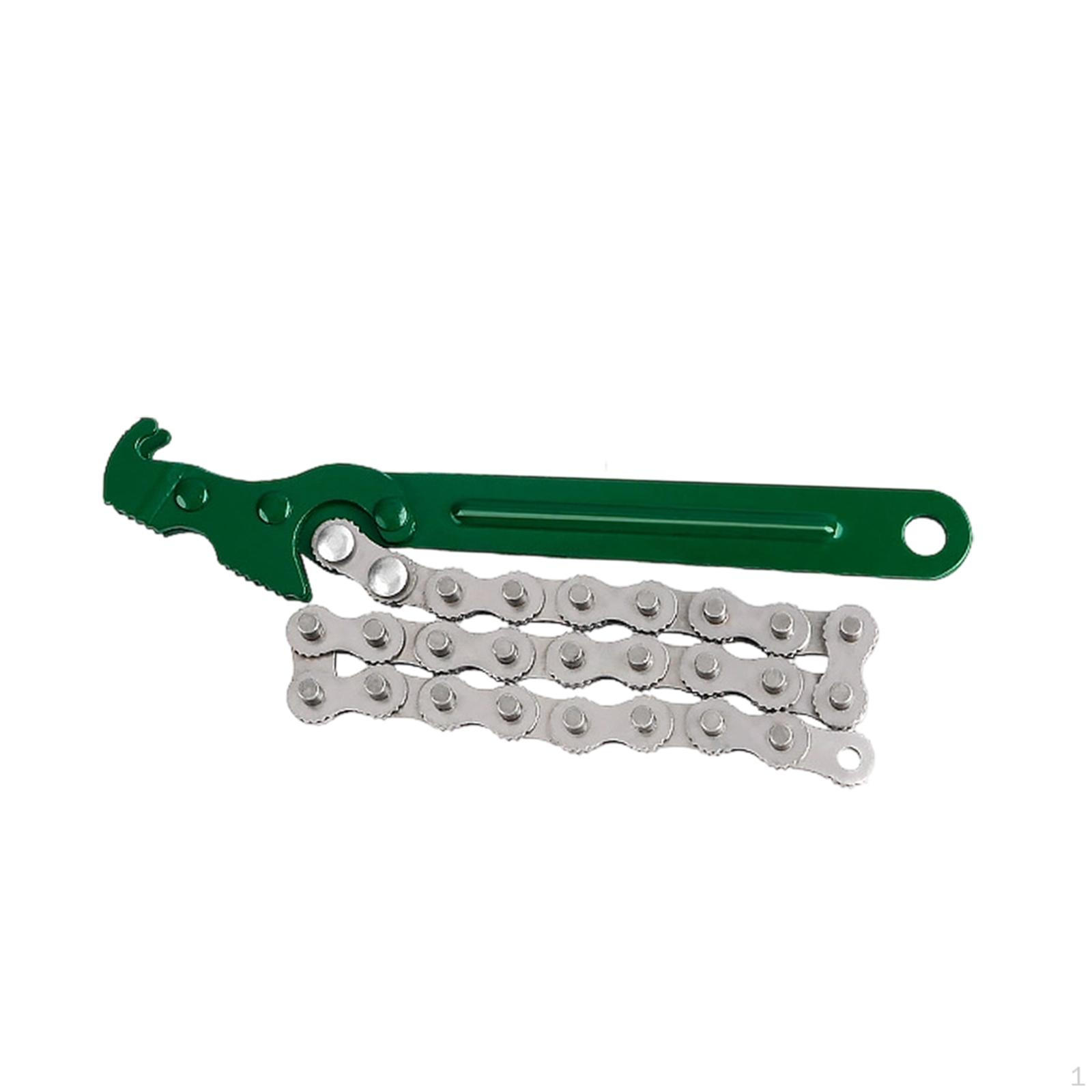 Reversible Chain Wrench Removal Tool High Hardness Auto Repair for Garage 9 inch
Reversible Chain Wrench Removal Tool High Hardness Auto Repair for Garage 9 inch