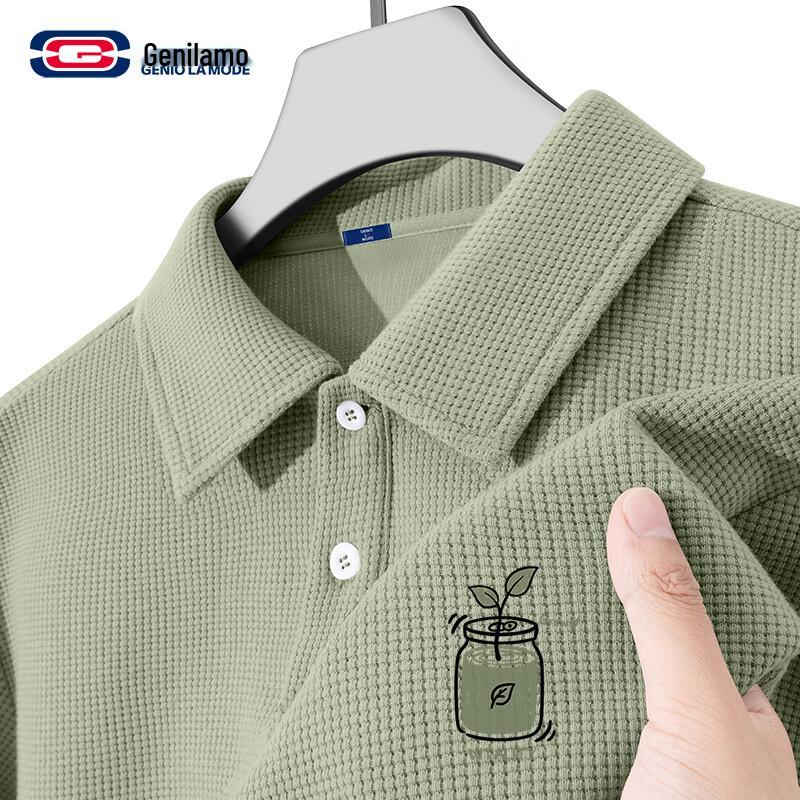 Men s Waffle Polo Short Sleeve T-Shirt M
Men s Waffle Polo Short Sleeve T-Shirt M