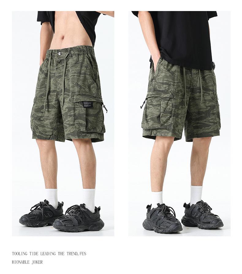 New Summer Men s Elastic Waist Drawstring Cotton Cargo Shorts - Camouflage & Loose Fit XL армия зеленый
New Summer Men s Elastic Waist Drawstring Cotton Cargo Shorts - Camouflage & Loose Fit XL армия зеленый