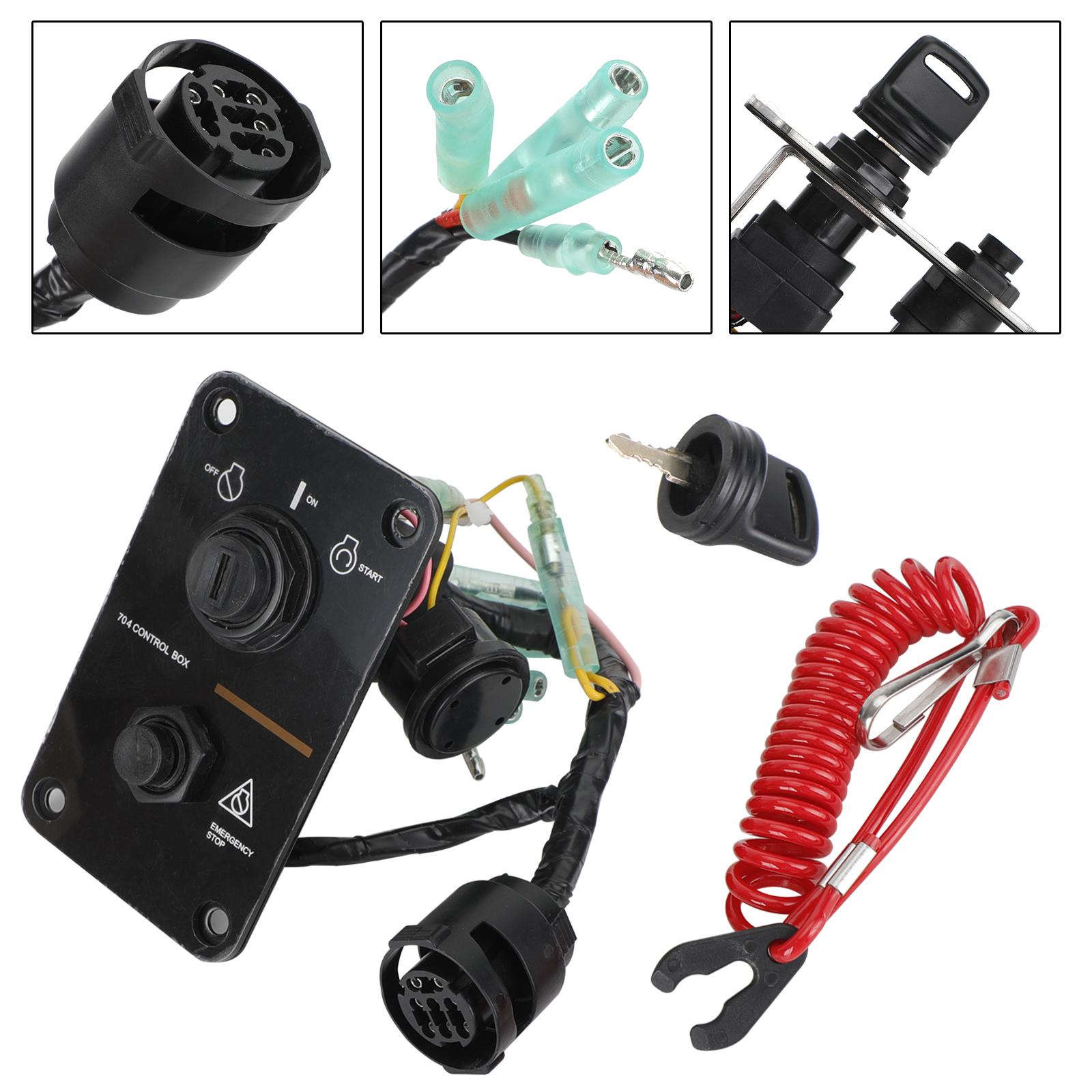 Single Engine Switch Panel fit for Yamaha Outboard Motors 704-82570-08-00
Single Engine Switch Panel fit for Yamaha Outboard Motors 704-82570-08-00