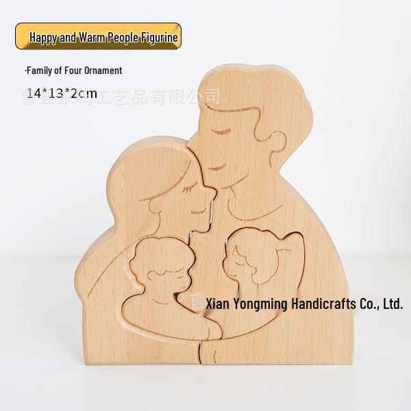 New Wooden Family Puzzle: Ideal Mother s Day or Housewarming Gift
New Wooden Family Puzzle: Ideal Mother s Day or Housewarming Gift