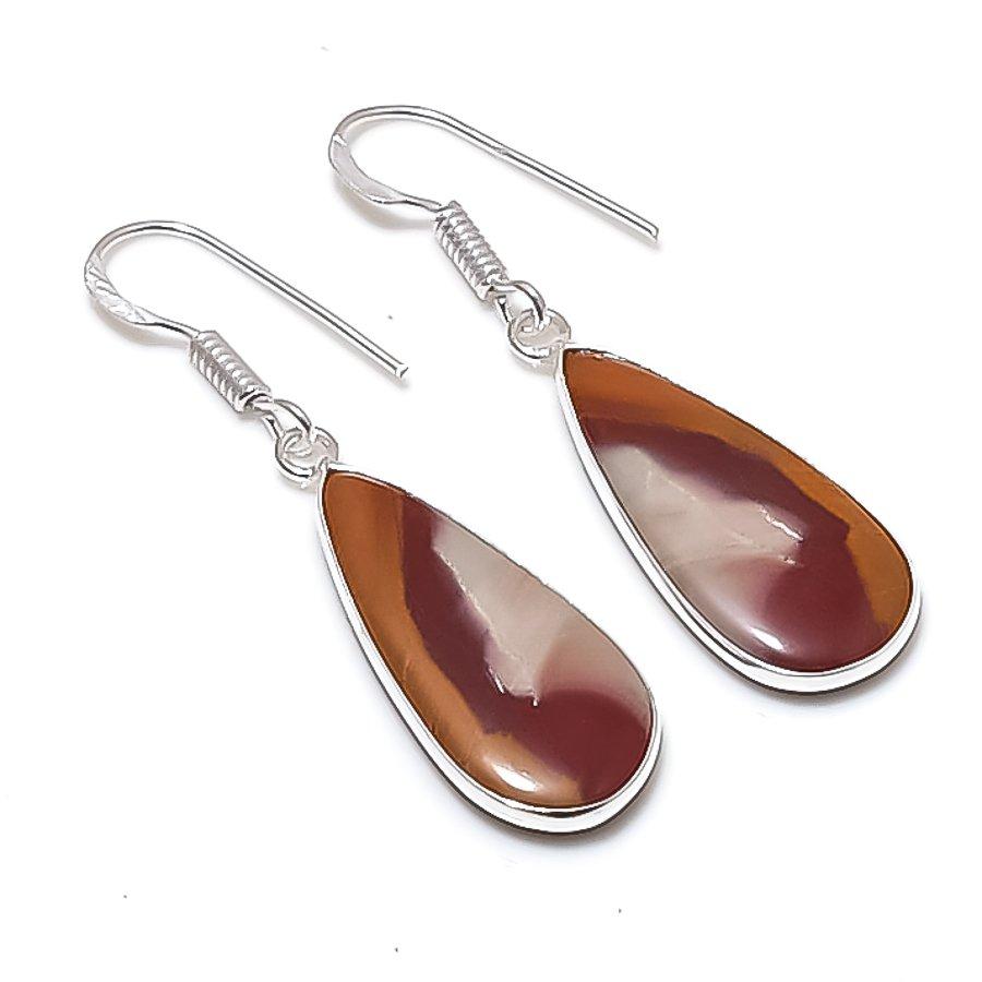 Natural Noreena Jasper Gemstone 925 Sterling Silver Jewelry Earring 1.77 AEE-10976
Natural Noreena Jasper Gemstone 925 Sterling Silver Jewelry Earring 1.77 AEE-10976