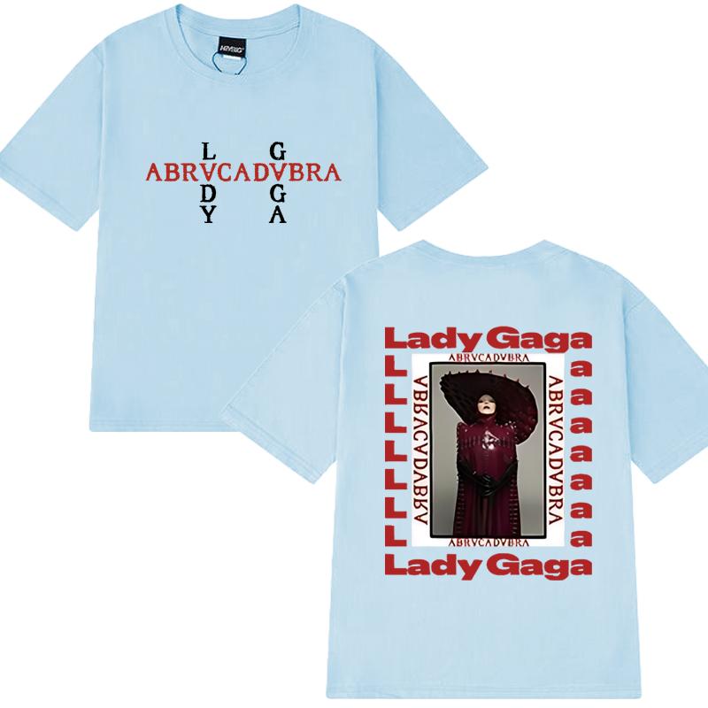 New in Lady Gaga Abracadabra Double Sided print T shirts 2025 Unisex Women Fashion Y2k short sleeve Tshirt Unisex 100 Cotton Tops S
New in Lady Gaga Abracadabra Double Sided print T shirts 2025 Unisex Women Fashion Y2k short sleeve Tshirt Unisex 100 Cotton Tops S