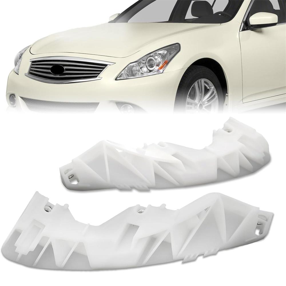 Front Left &Amp; Right Bumper Booster Bracket White For Infiniti G25 G35 G37 Sedan
Front Left &Amp; Right Bumper Booster Bracket White For Infiniti G25 G35 G37 Sedan