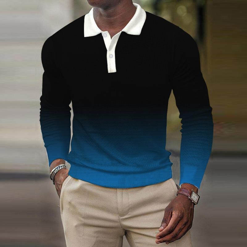 Рубашка поло с 3D-градиентным принтом и длинными рукавами, модные повседневные трендовые рубашки поло для мужчин 4XL
Рубашка поло с 3D-градиентным принтом и длинными рукавами, модные повседневные трендовые рубашки поло для мужчин 4XL