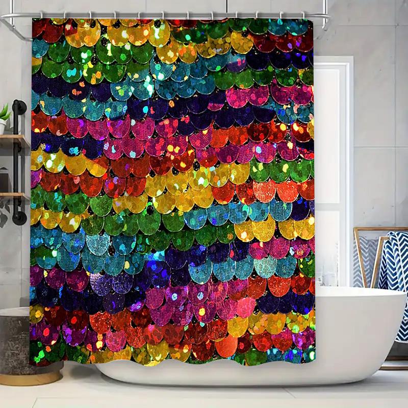 Bathroom Curtain Teal Waves Ocean Shower Curtain Set Coastal Beach Home Decor Waterproof Fabric Liner W60H190(CM)-1 Pcs
Bathroom Curtain Teal Waves Ocean Shower Curtain Set Coastal Beach Home Decor Waterproof Fabric Liner W60H190(CM)-1 Pcs