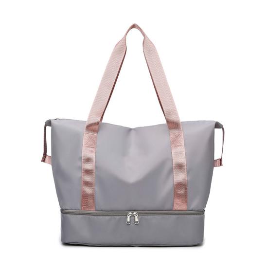Waterproof Gym Tote Duffle Bag with Wet Pocket Shoe Compartment Weekender Overnight Tote for Travel Fitness Swimming світло-сірого кольору
Waterproof Gym Tote Duffle Bag with Wet Pocket Shoe Compartment Weekender Overnight Tote for Travel Fitness Swimming світло-сірого кольору
