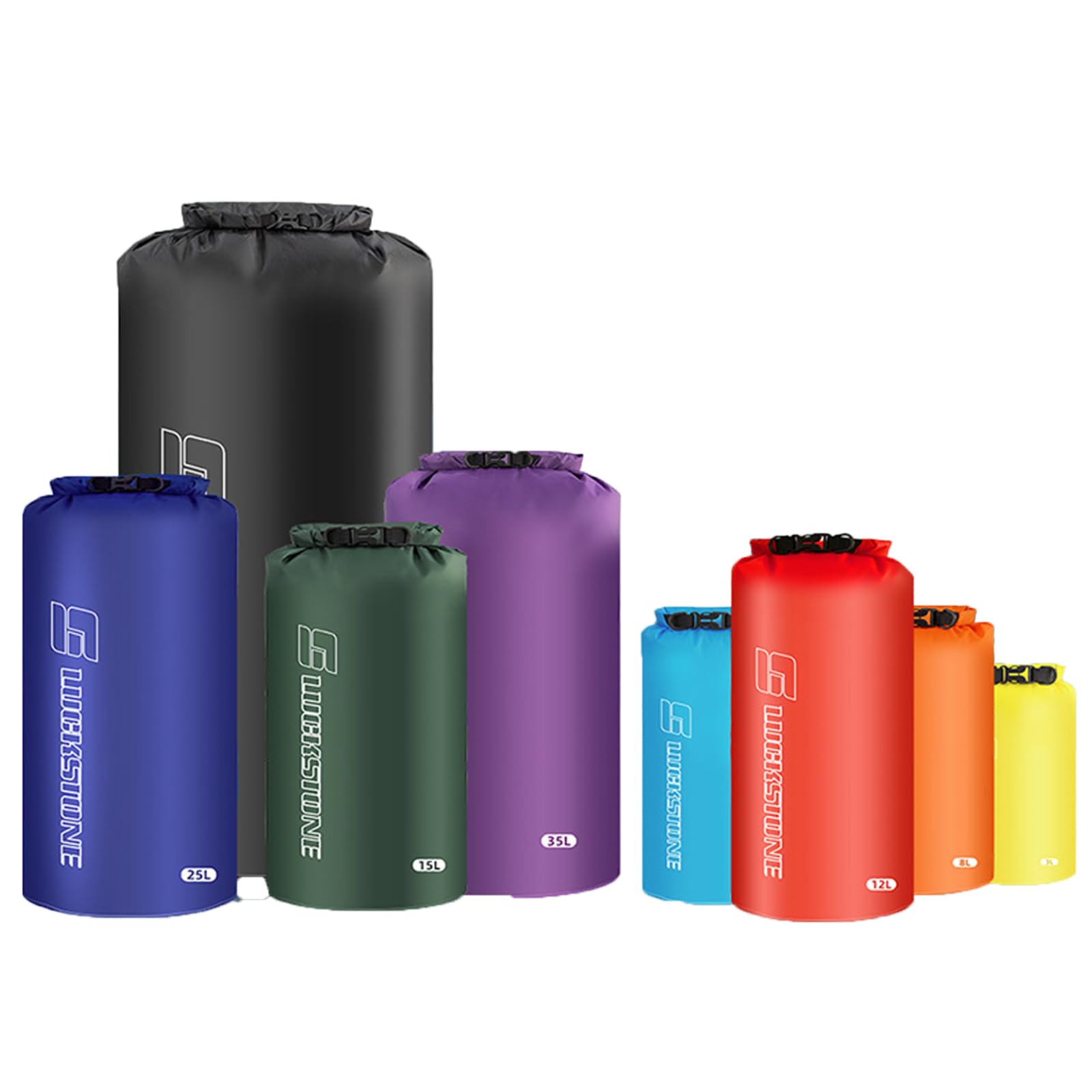 Multifunctional Waterproof Bag Outdoor Ultralight Dry Sack Pack Storage Bag for CampingHikingTravel (5 Piece Set (5L+12L+15L+25L+35L))
Multifunctional Waterproof Bag Outdoor Ultralight Dry Sack Pack Storage Bag for CampingHikingTravel (5 Piece Set (5L+12L+15L+25L+35L))