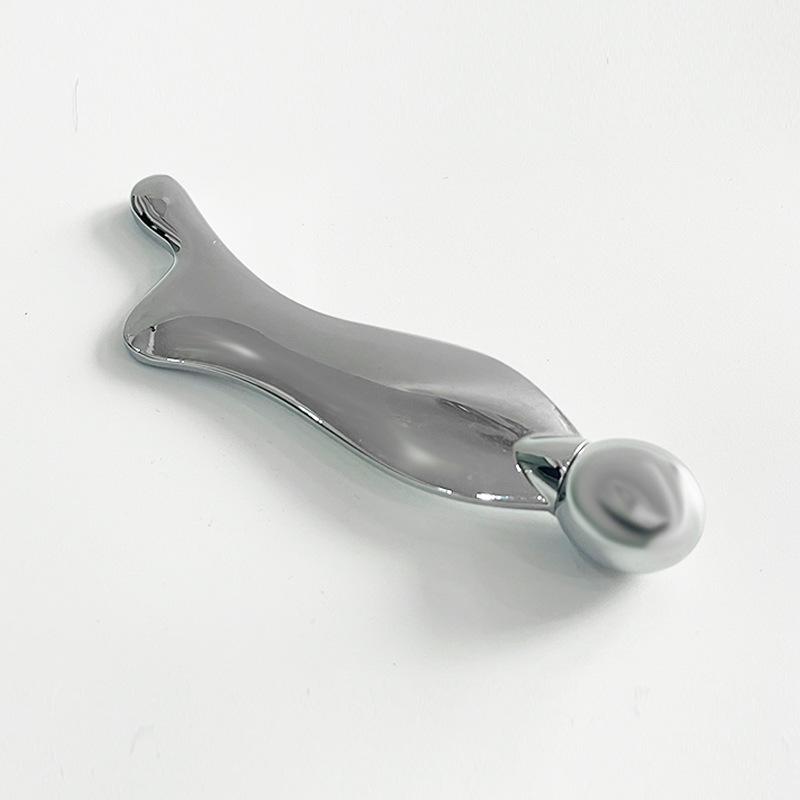 Exclusive Fish-Shaped Metal Gua Sha Roller for Face & Body Massage; Customizable with Logo. 91*27mm рожевий колір золота
Exclusive Fish-Shaped Metal Gua Sha Roller for Face & Body Massage; Customizable with Logo. 91*27mm рожевий колір золота