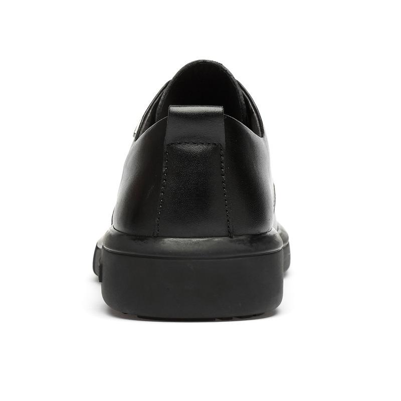 Autumn round head lace-up first layer cowhide casual shoes daily work formal business low-heeled men s shoes 37
Autumn round head lace-up first layer cowhide casual shoes daily work formal business low-heeled men s shoes 37