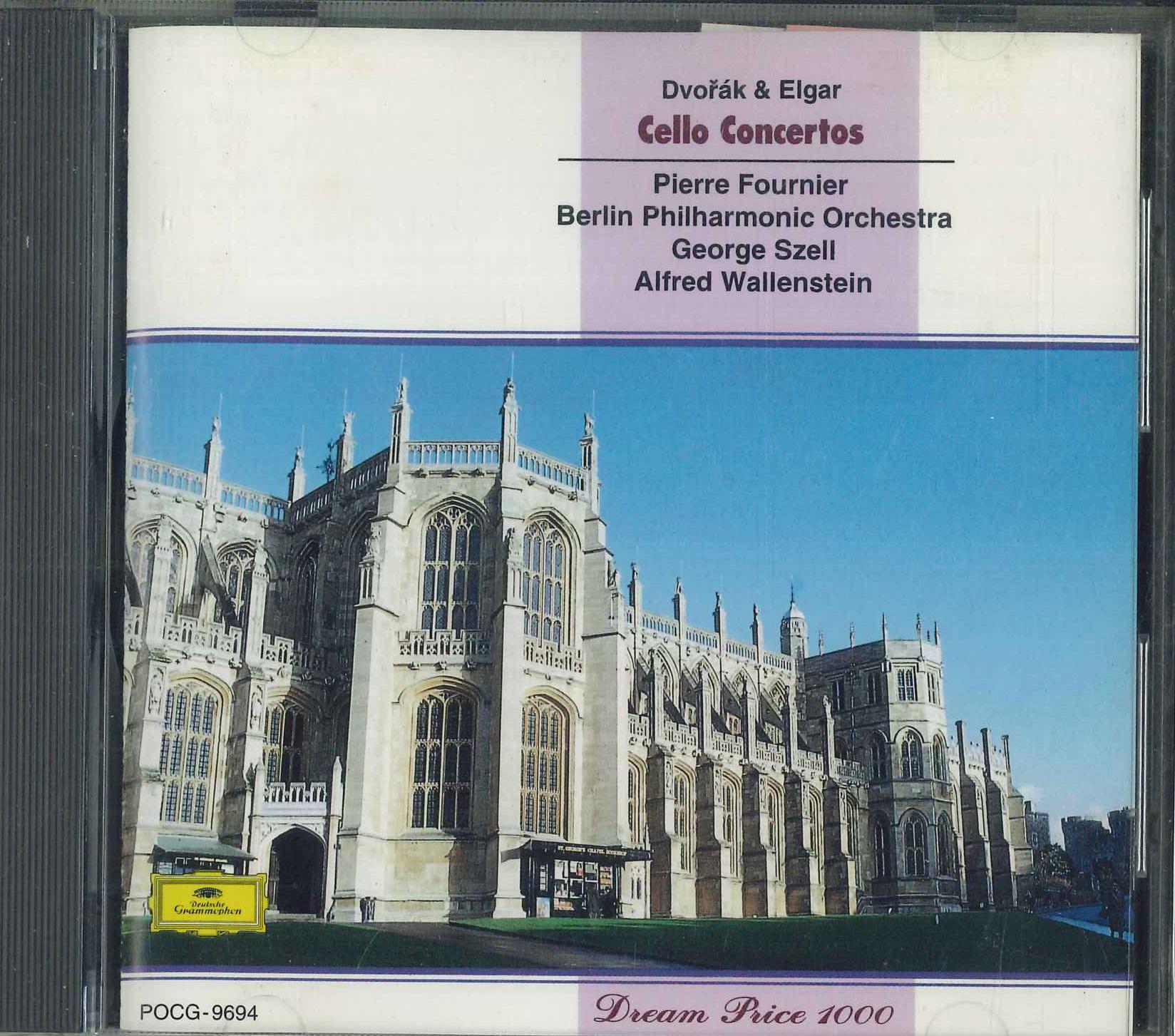 CD SZELL, WALLENSTEIN - Dvorak / Elgar :cello Concertos POCG9694PROMO POLYDOR 1995 Japan Obi Classical Used
CD SZELL, WALLENSTEIN - Dvorak / Elgar :cello Concertos POCG9694PROMO POLYDOR 1995 Japan Obi Classical Used