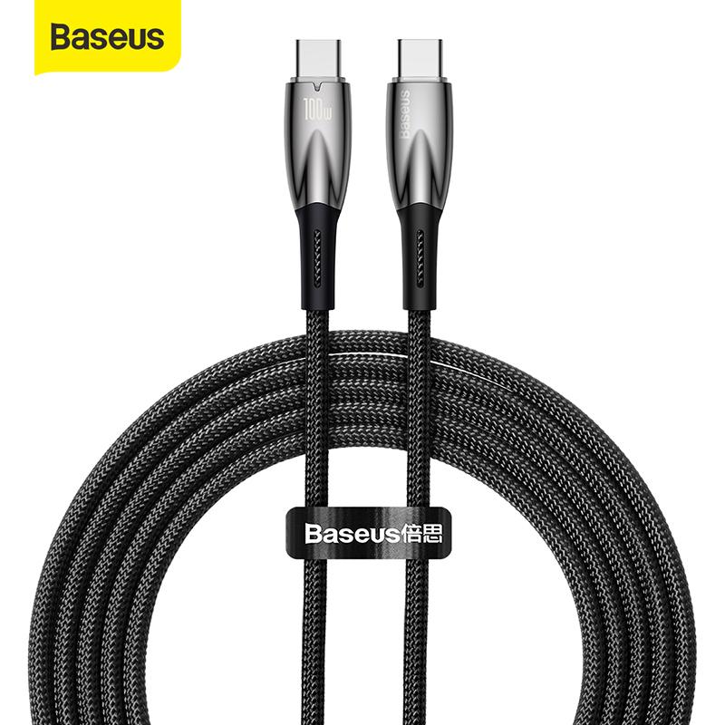 USB-кабель Baseus PD100W со светодиодной подсветкой, тип C, кабель для быстрой зарядки данных, тип C-Type-C, 5A, шнур мобильного телефона для телефонов Xiaomi, ноутбуков
USB-кабель Baseus PD100W со светодиодной подсветкой, тип C, кабель для быстрой зарядки данных, тип C-Type-C, 5A, шнур мобильного телефона для телефонов Xiaomi, ноутбуков