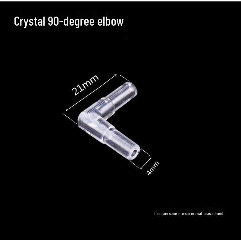 Fish Tank Aquarium Oxygen Pump Tubing: Straight & Three-Way Connectors with Right-Angle Elbow
Fish Tank Aquarium Oxygen Pump Tubing: Straight & Three-Way Connectors with Right-Angle Elbow