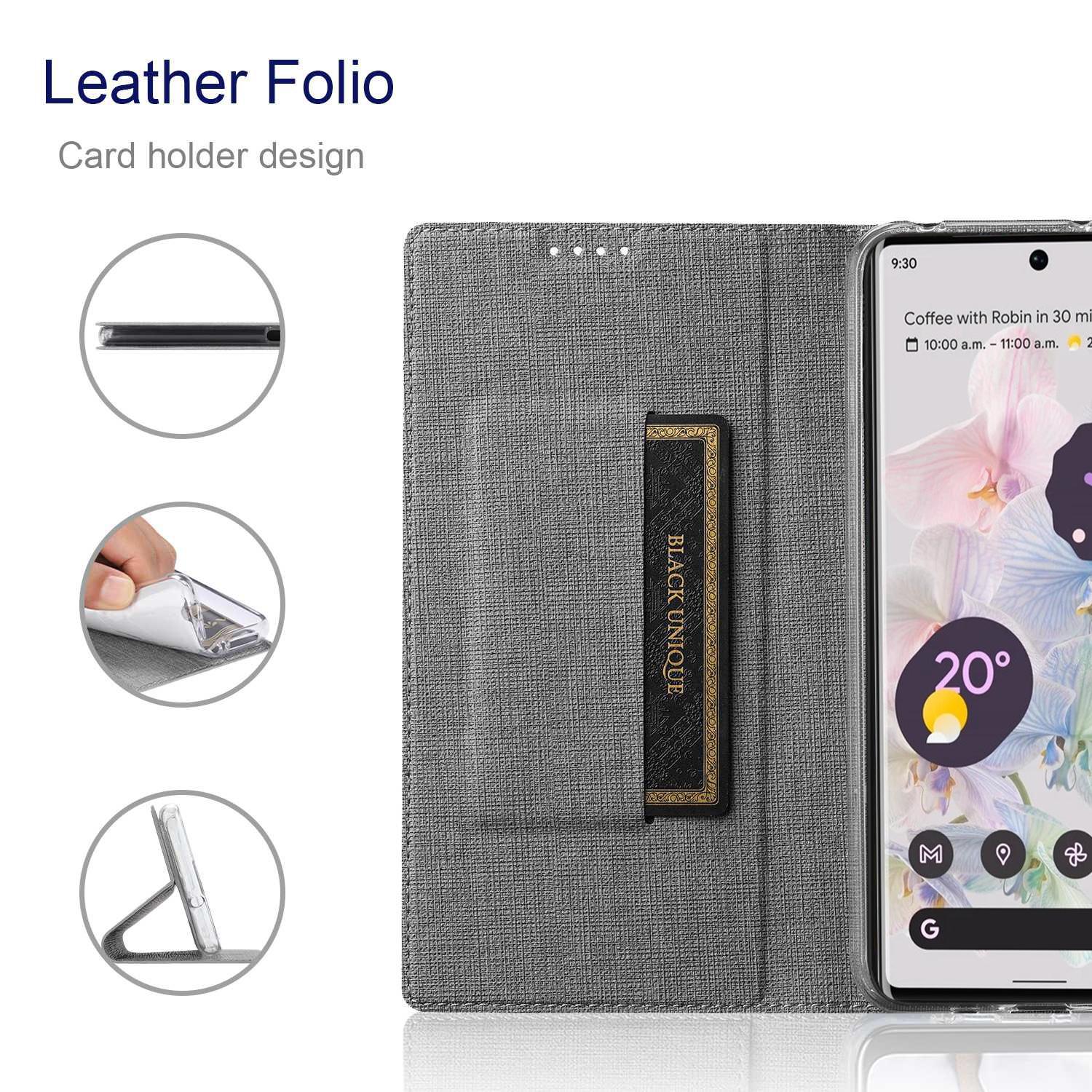 VILI DMX Series for Google Pixel 7 5G Anti-scratch PU Leather Auto Closing Magnetic Phone Case Card Holder Stand Protective Cover Blue
VILI DMX Series for Google Pixel 7 5G Anti-scratch PU Leather Auto Closing Magnetic Phone Case Card Holder Stand Protective Cover Blue