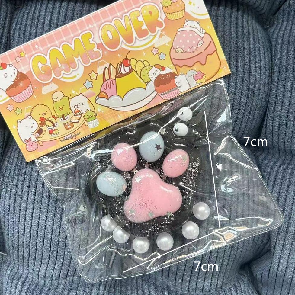 Squishy Cat Paw Pinch Fidget Toy Slow Rebound Stress Relief Toys Transparent Cube Blingbling Squeeze Toy Gift For Kids
Squishy Cat Paw Pinch Fidget Toy Slow Rebound Stress Relief Toys Transparent Cube Blingbling Squeeze Toy Gift For Kids