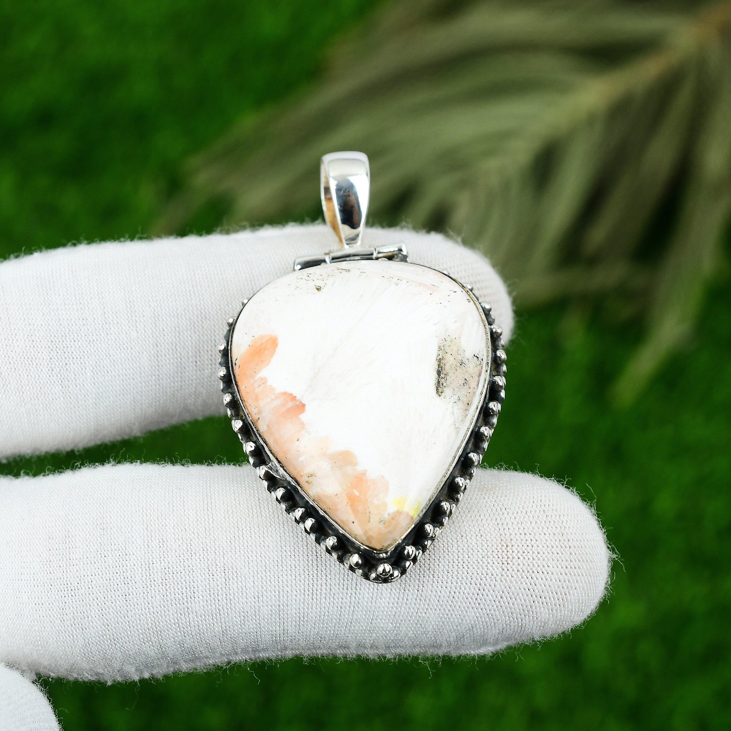 Распродажа ко Дню матери Подвеска-безель с натуральным сколецитом для коронной чакры, ювелирное изделие из серебра 925 пробы
Распродажа ко Дню матери Подвеска-безель с натуральным сколецитом для коронной чакры, ювелирное изделие из серебра 925 пробы