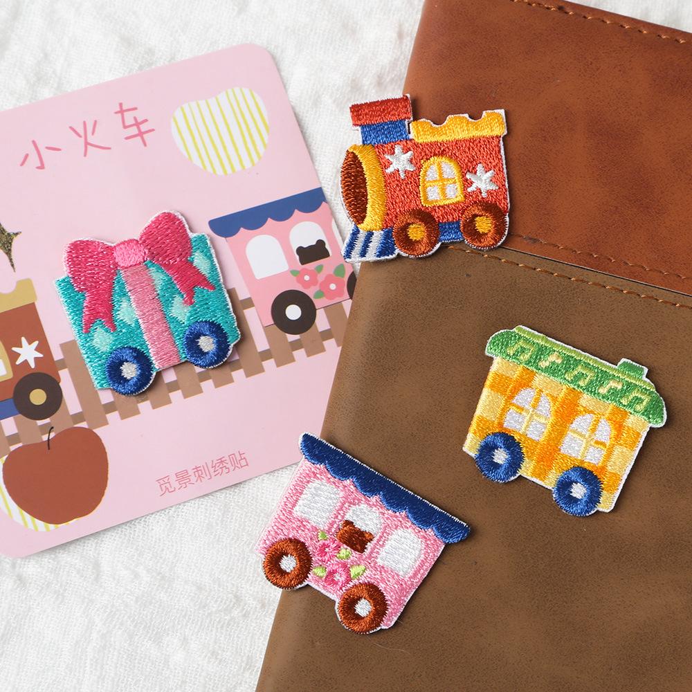 Three Love Little Train Cloth Sticker Clothes Pants Bag Decorative Sticker Self-Adhesive Seamless Hole Embroidery Patch Sticker locomotive * see picture
Three Love Little Train Cloth Sticker Clothes Pants Bag Decorative Sticker Self-Adhesive Seamless Hole Embroidery Patch Sticker locomotive * see picture