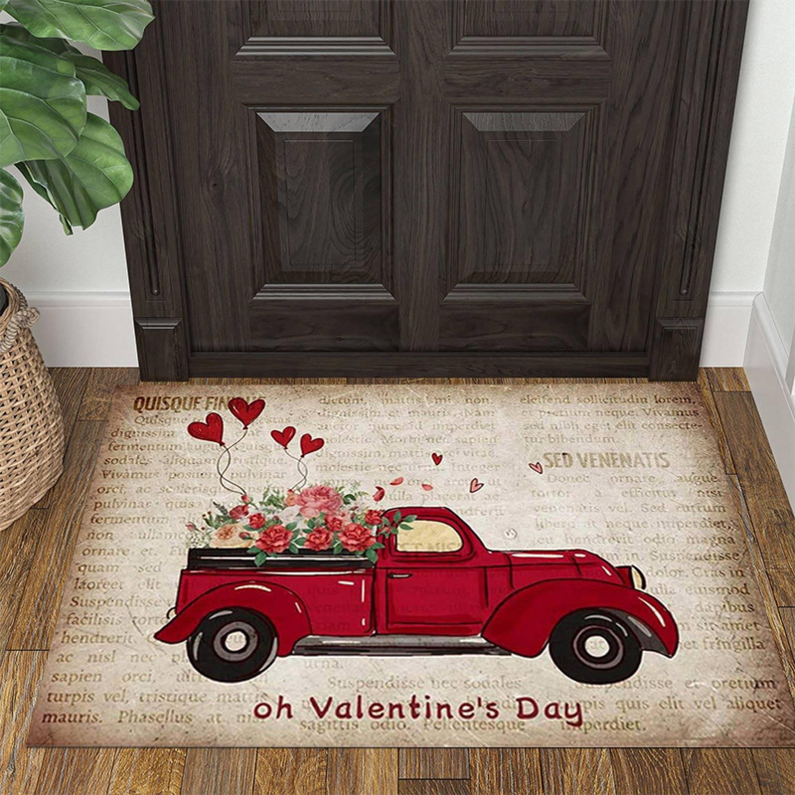 Украшение ко Дню святого Валентина, коврик для ванной комнаты, приветственный напольный коврик One Size
Украшение ко Дню святого Валентина, коврик для ванной комнаты, приветственный напольный коврик One Size