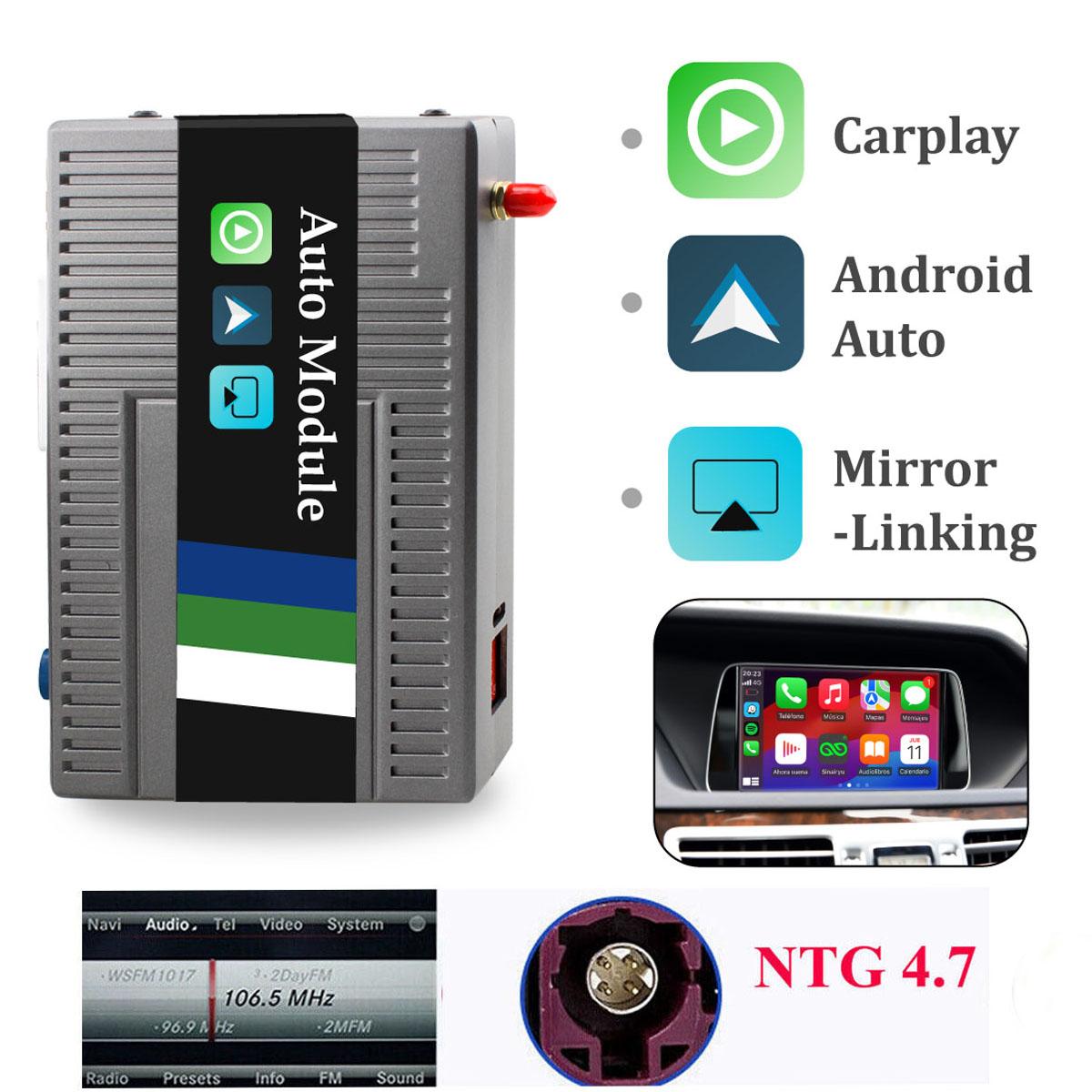 Sinairyu Wireless CarPlay Android Auto Mirror-Link Compatible For Mercedes Benz E-Class W212 C207 w/ NTG 4.5/4.7 For NTG 4.7
Sinairyu Wireless CarPlay Android Auto Mirror-Link Compatible For Mercedes Benz E-Class W212 C207 w/ NTG 4.5/4.7 For NTG 4.7