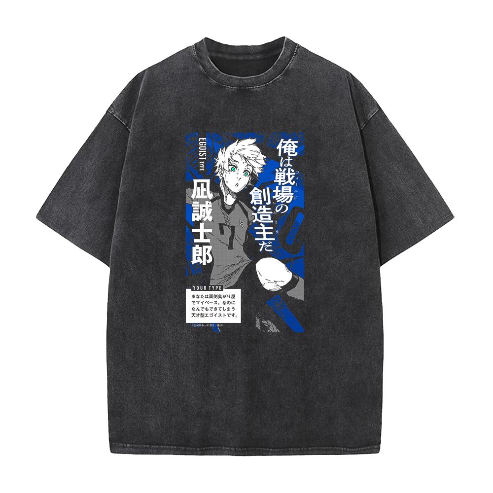 Anime BLUE LOCK Nagi Seishiro Graphic Tee Men High Quality Washed T-shirts Vintage Cotton T Shirt Harajuku Male Casual Tshirt XXL
Anime BLUE LOCK Nagi Seishiro Graphic Tee Men High Quality Washed T-shirts Vintage Cotton T Shirt Harajuku Male Casual Tshirt XXL