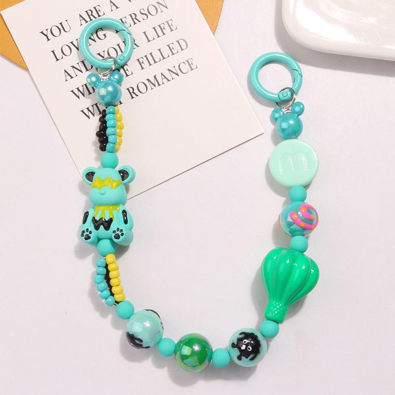 Y2K Cartoon Bear Beaded Phone Lanyard Cute Candy Color Beads Phone Charms Keychain Bag Pendant Earphone Charms фиолетовый
Y2K Cartoon Bear Beaded Phone Lanyard Cute Candy Color Beads Phone Charms Keychain Bag Pendant Earphone Charms фиолетовый