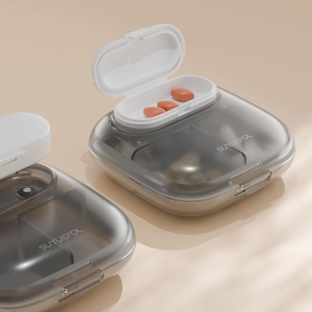 New Hot Small Portable Premuim Pill Organizer Storage Container 4/6 Grids Box Case for Vitamins Supplements Fish Oils Medicine
New Hot Small Portable Premuim Pill Organizer Storage Container 4/6 Grids Box Case for Vitamins Supplements Fish Oils Medicine