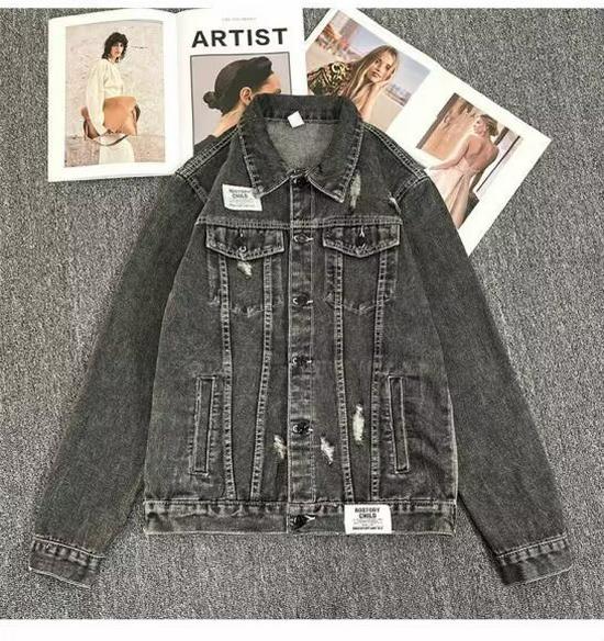 Men s Retro Denim Jacket - Stylish Casual Workwear with Lapel, Versatile American Style Outerwear for Spring and Autumn. 3XL чорний
Men s Retro Denim Jacket - Stylish Casual Workwear with Lapel, Versatile American Style Outerwear for Spring and Autumn. 3XL чорний