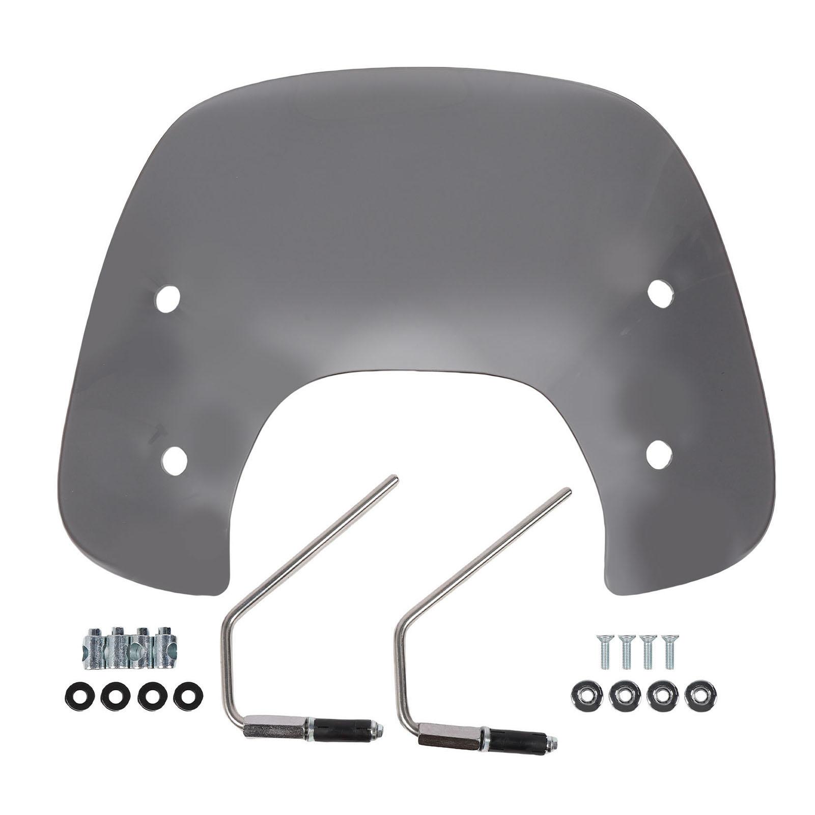 Motorcycle Windshield Anti Impact Acrylic Wind Deflector Screen with Mounting Hardware Replacement
Motorcycle Windshield Anti Impact Acrylic Wind Deflector Screen with Mounting Hardware Replacement