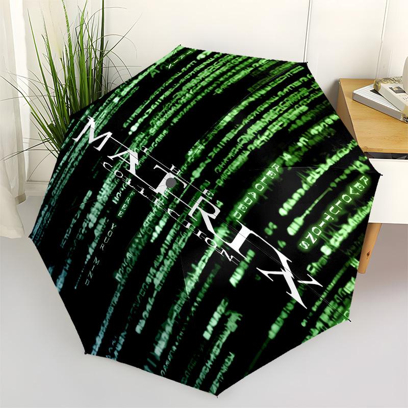 1pc Matrix Collection DVD Label Umbrella with Plastic Handle,Suitable for All Seasons Travel Outdoor Multi-functional UmbrellaDCS087
1pc Matrix Collection DVD Label Umbrella with Plastic Handle,Suitable for All Seasons Travel Outdoor Multi-functional UmbrellaDCS087