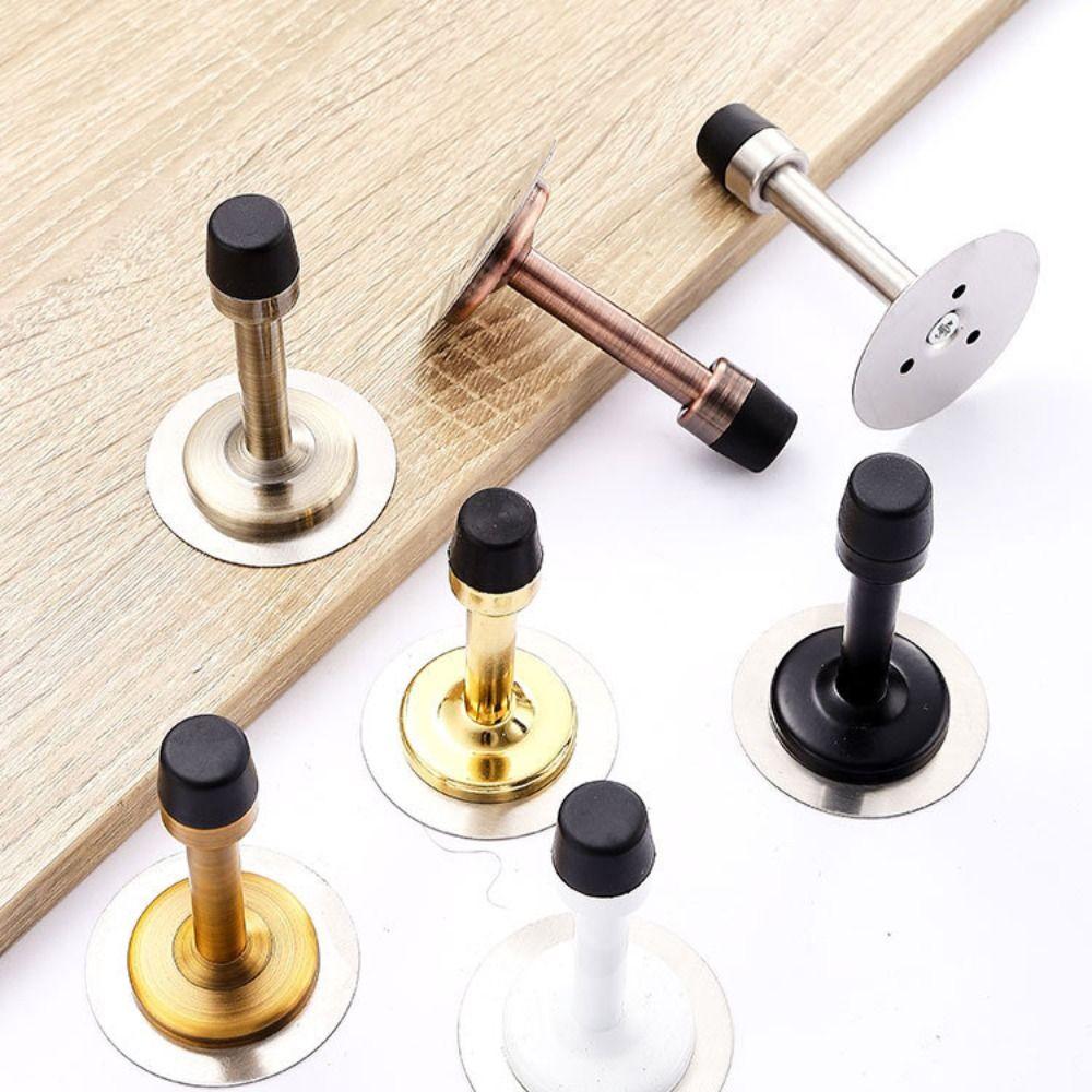 Solid Retainer Wind-Proof Anti-bump Wall-mounted Hardware Bumper Door Holder Door Stopper Doorstop срібний
Solid Retainer Wind-Proof Anti-bump Wall-mounted Hardware Bumper Door Holder Door Stopper Doorstop срібний