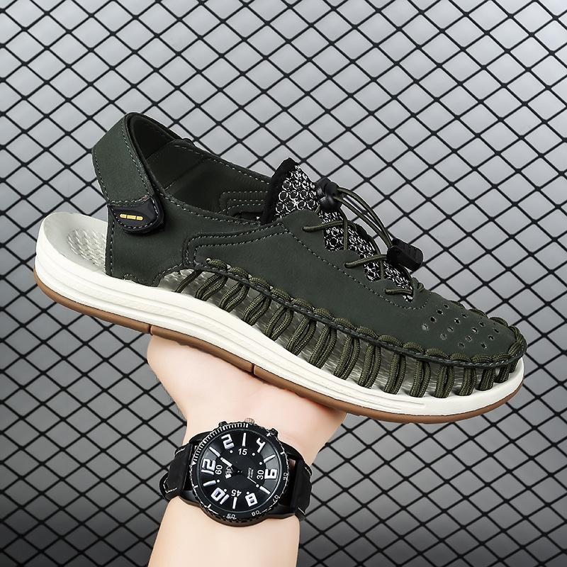 Men s shoes Thailand foreign trade hand-woven hole shoes Vietnam Rome women s shoes Traceway fashion summer sandals 47 сірий колір
Men s shoes Thailand foreign trade hand-woven hole shoes Vietnam Rome women s shoes Traceway fashion summer sandals 47 сірий колір