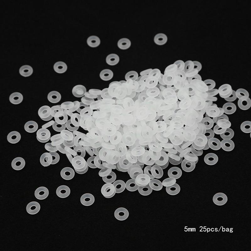 Комплект украшений из силикона и металла: Серьги, браслет, ожерелье, противоскользящее кольцо и аксессуары для самостоятельного изготовления Diameter 5mm, 25 pieces/pack прозрачный белый
Комплект украшений из силикона и металла: Серьги, браслет, ожерелье, противоскользящее кольцо и аксессуары для самостоятельного изготовления Diameter 5mm, 25 pieces/pack прозрачный белый