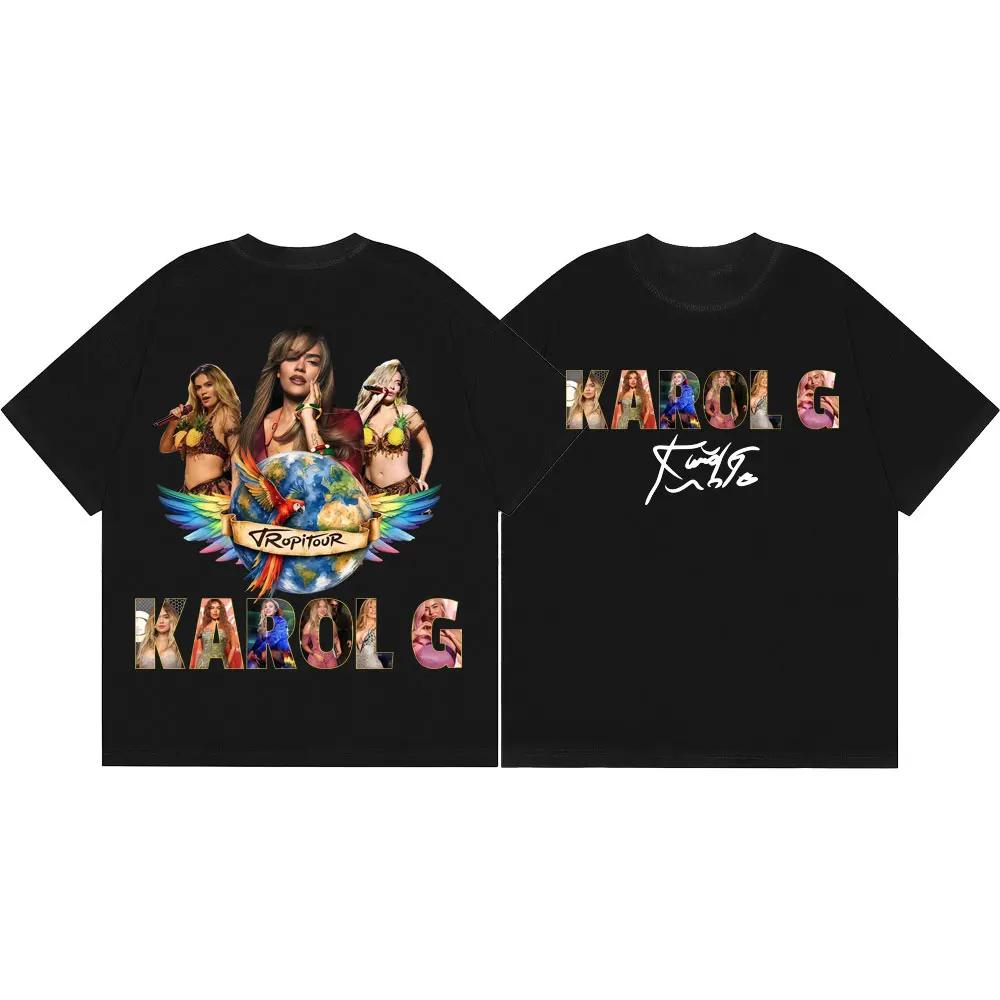 Певица Karol G Tropicoqueta Tour 2026 Мерч Футболки Мода Y2k Оверсайз Футболка Мужчины Женщины Повседневная Хлопок Короткий Рукав Футболка 4XL
Певица Karol G Tropicoqueta Tour 2026 Мерч Футболки Мода Y2k Оверсайз Футболка Мужчины Женщины Повседневная Хлопок Короткий Рукав Футболка 4XL