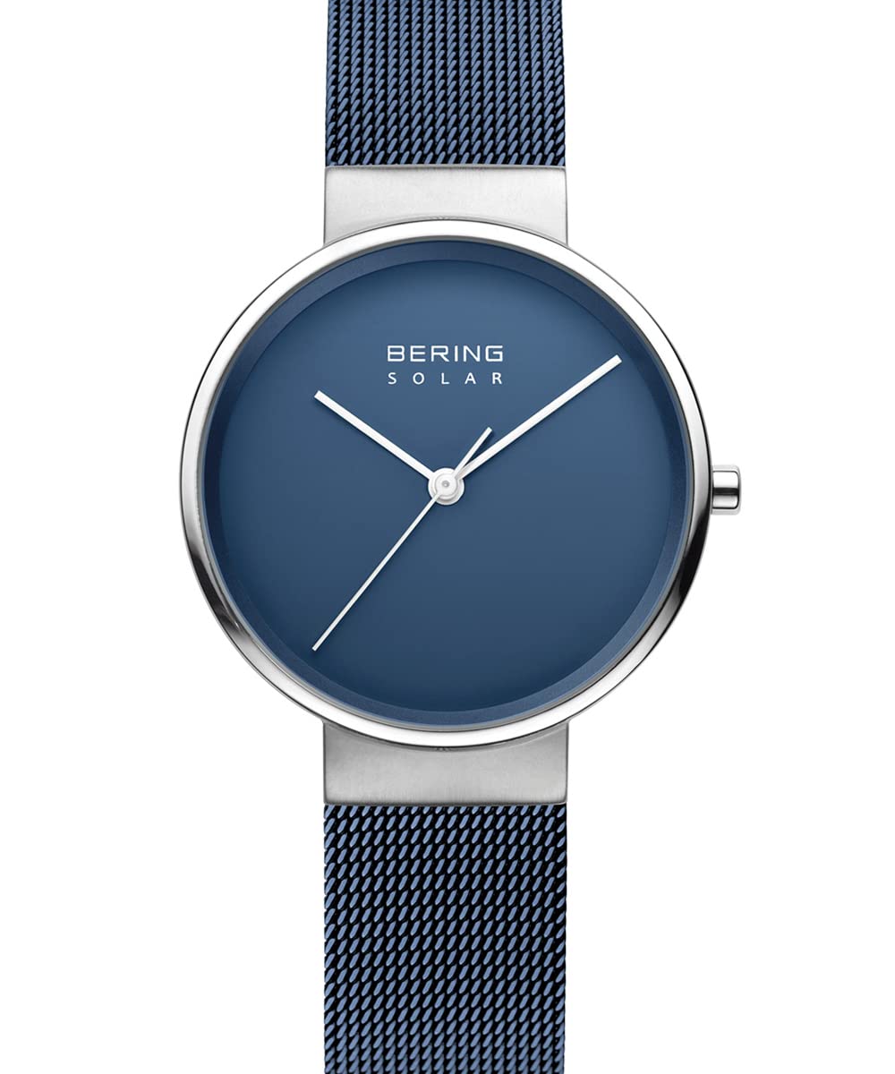 BERING Мужские и женские (унисекс) Модель Solar Blue x Silver с сетчатым ремешком из нержавеющей стали 14331-307 Подлинный импортный продукт 3 года внутренней гарантии
BERING Мужские и женские (унисекс) Модель Solar Blue x Silver с сетчатым ремешком из нержавеющей стали 14331-307 Подлинный импортный продукт 3 года внутренней гарантии