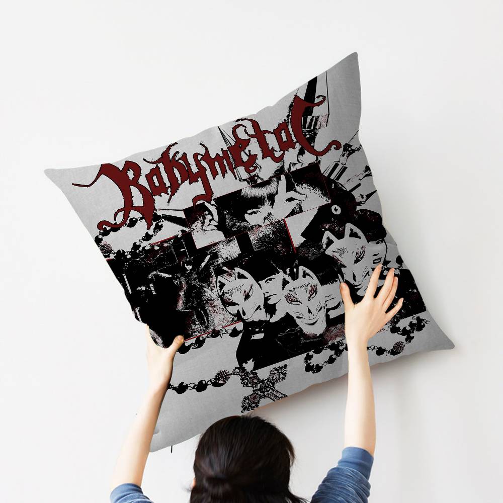 Anime Babymetal Cushion Cover Car Throw Pillow Case For Sofa Car Christmas Gift 40x40cm 45x45cm 30cmx30cm
Anime Babymetal Cushion Cover Car Throw Pillow Case For Sofa Car Christmas Gift 40x40cm 45x45cm 30cmx30cm