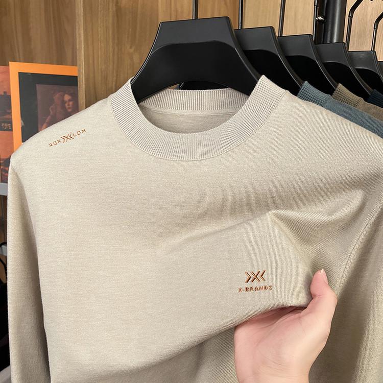 Men’s Solid Color Round Neck Knit Pullover: Versatile Long Sleeve Hoodie for Spring & Autumn 52
Men’s Solid Color Round Neck Knit Pullover: Versatile Long Sleeve Hoodie for Spring & Autumn 52