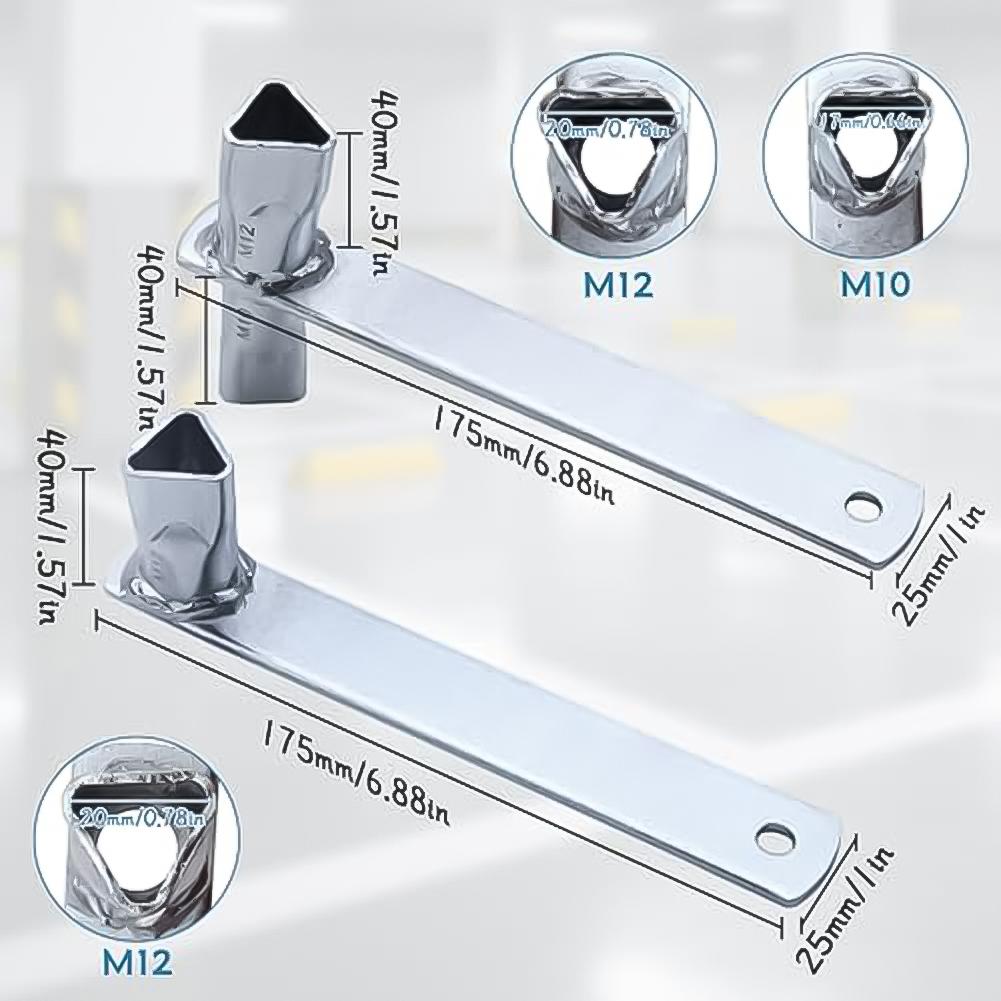 Barrier Post Wrench Bollard Key For Parking Security Ergonomic 170mm Length Lightweight Design Rust-resistant Finish China Mainland
Barrier Post Wrench Bollard Key For Parking Security Ergonomic 170mm Length Lightweight Design Rust-resistant Finish China Mainland