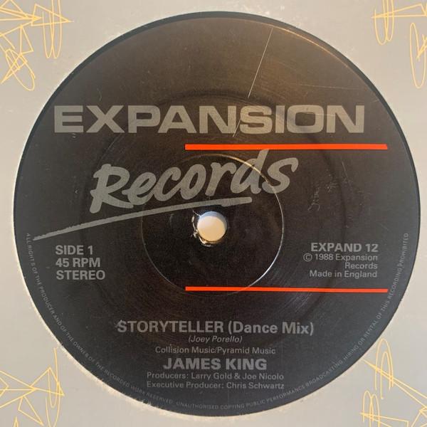 12inch Record JAMES KING Storyteller EXPAND12 EXPANSION 1988 UK Dance Electronica Used
12inch Record JAMES KING Storyteller EXPAND12 EXPANSION 1988 UK Dance Electronica Used