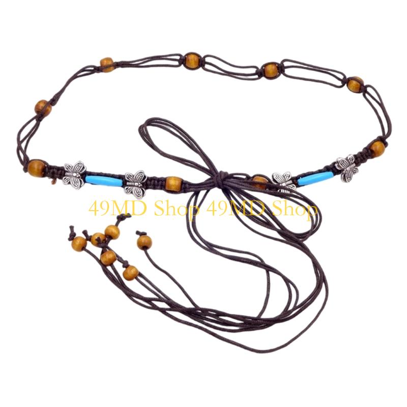 49MD Retro Adjustable Waist Belt Sophisticated Rope Belt Accessories For Maxi Dresses Skirts And Festival Wear кофейный
49MD Retro Adjustable Waist Belt Sophisticated Rope Belt Accessories For Maxi Dresses Skirts And Festival Wear кофейный