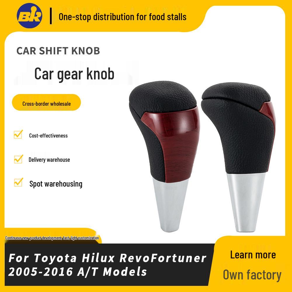 Leather-Wrapped Shift Knob for Toyota Highlander, Corolla, and Camry Without Perforation
Leather-Wrapped Shift Knob for Toyota Highlander, Corolla, and Camry Without Perforation