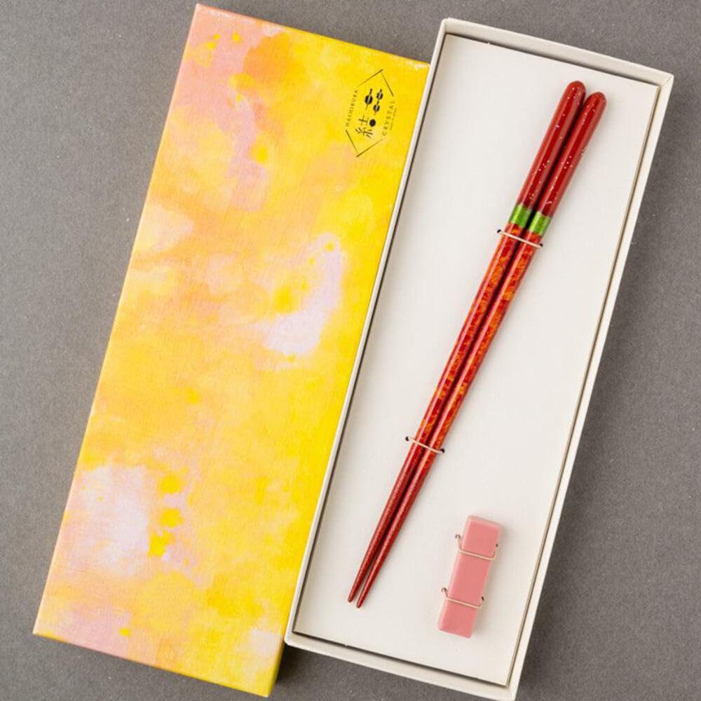Hashikura Matsukan Chopsticks Dishwasher Safe Natural Wood Unisex Crystal Night Sky Dawn Red Pink Made in Japan 22.5cm G-64651
Hashikura Matsukan Chopsticks Dishwasher Safe Natural Wood Unisex Crystal Night Sky Dawn Red Pink Made in Japan 22.5cm G-64651