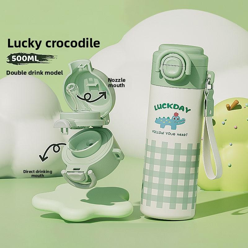 Childrens Stainless Steel Insulated Water Bottle With Leak Proof Lid For School And Travel 500mL зелений
Childrens Stainless Steel Insulated Water Bottle With Leak Proof Lid For School And Travel 500mL зелений