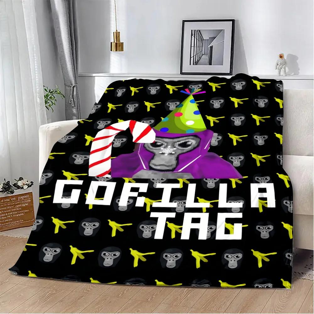 Fshion Anime Game Gorilla tag Printed Blanket Picnic Blankets Warm Blanket Soft Comfortable Blanket Home Travel Birthday Gift 125x150cm (50x60inch)
Fshion Anime Game Gorilla tag Printed Blanket Picnic Blankets Warm Blanket Soft Comfortable Blanket Home Travel Birthday Gift 125x150cm (50x60inch)