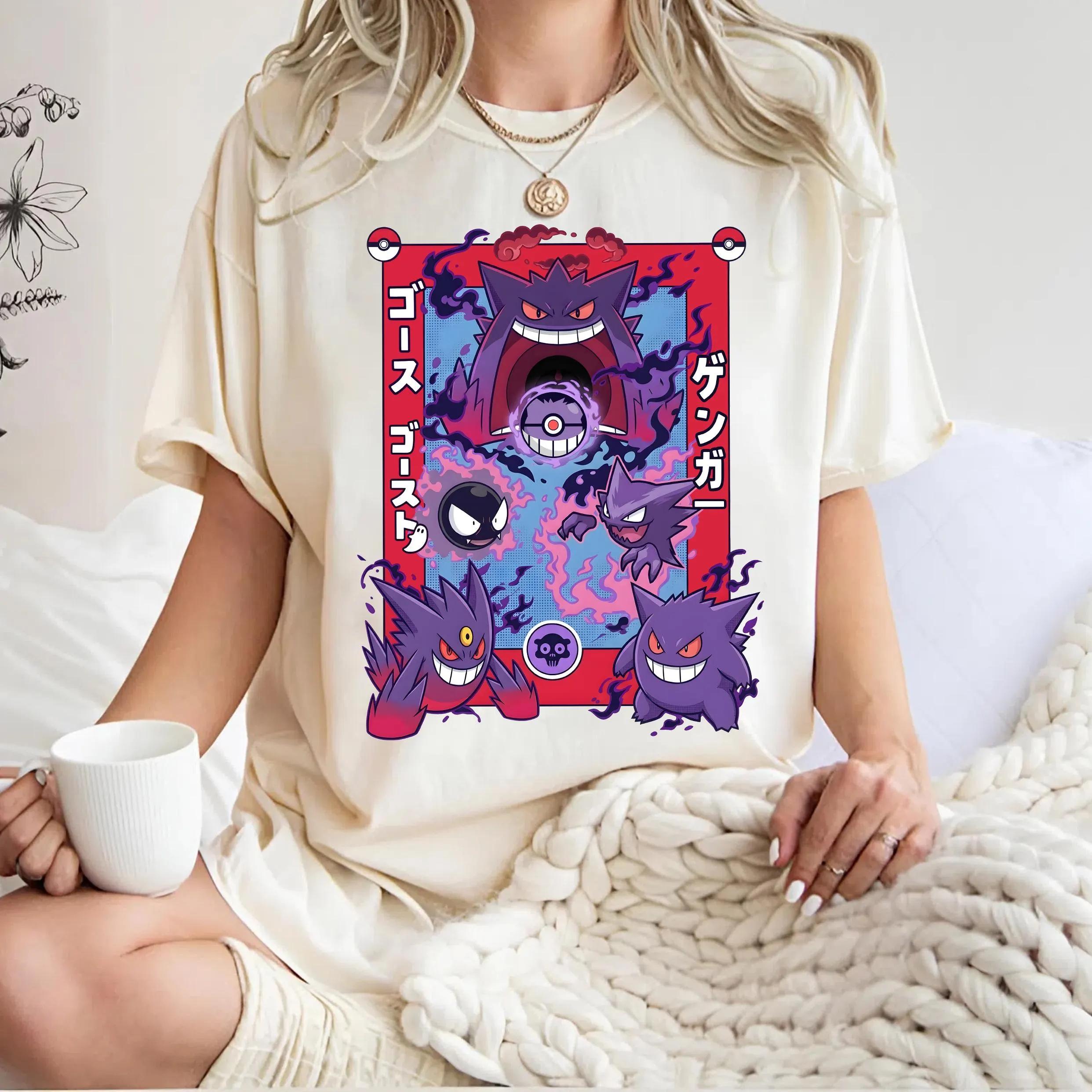 2026 Pokemon Gengar Evolution Tshirt Unisex and Women Summer Cotton Y2K Clothing Fashion Round Neck Short Sleeved Tee Fan Gifts S
2026 Pokemon Gengar Evolution Tshirt Unisex and Women Summer Cotton Y2K Clothing Fashion Round Neck Short Sleeved Tee Fan Gifts S
