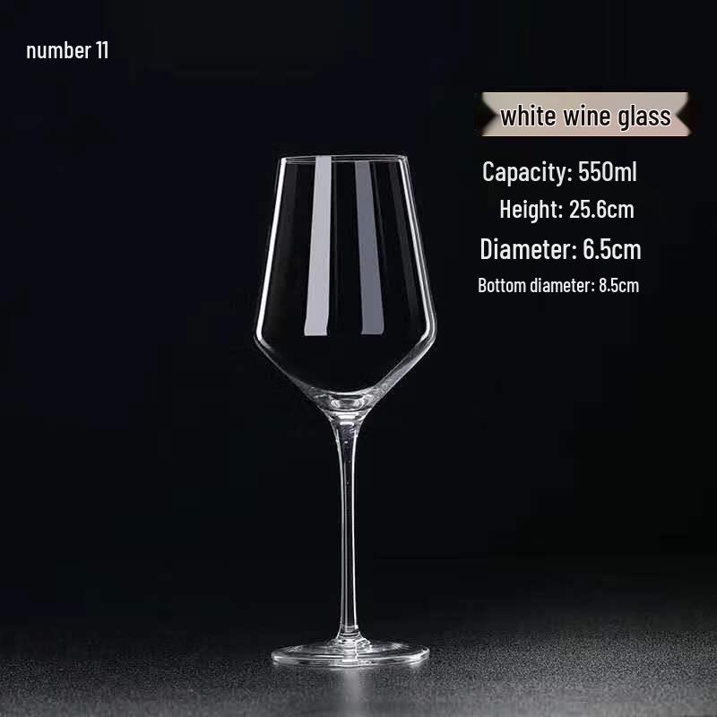 Бокалы для вина Shangqi ручной работы из хрусталя на ножке (Набор из 2)
Бокалы для вина Shangqi ручной работы из хрусталя на ножке (Набор из 2)