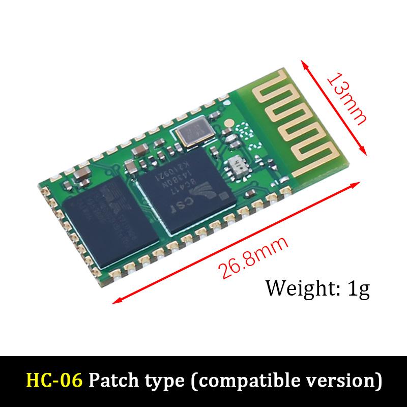 LIZAO HC-05 HC-06 Master-Slave 4Pin Anti-Reverse, Integrated Bluetooth Serial Pass-Through Module, Wireless Serial for Arduino
LIZAO HC-05 HC-06 Master-Slave 4Pin Anti-Reverse, Integrated Bluetooth Serial Pass-Through Module, Wireless Serial for Arduino