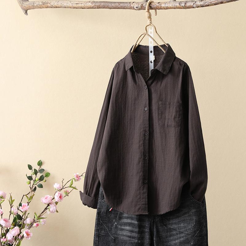 Женские топы Literary Spring, простые городские повседневные рубашки, для женщин L серый
Женские топы Literary Spring, простые городские повседневные рубашки, для женщин L серый