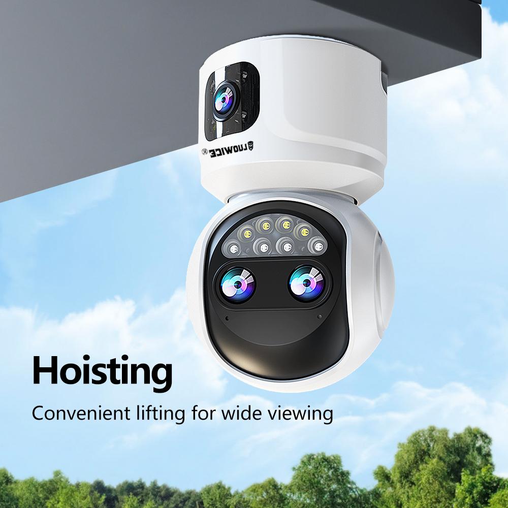 Luowice 9MP 3 Lens 2 Screen PTZ IP Surveillance Wifi Camera 10X Zoom Two-way Audio Baby Pet Smart Home Monitor 32GB SD CARD
Luowice 9MP 3 Lens 2 Screen PTZ IP Surveillance Wifi Camera 10X Zoom Two-way Audio Baby Pet Smart Home Monitor 32GB SD CARD