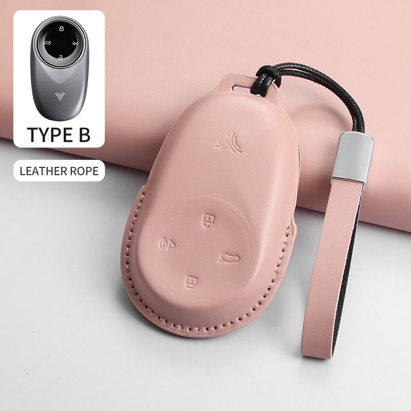 Leather Car Key Case Cover For Nezha U Nezha No1 Neta V Remote Car Key Case Cover Shell Protective Cover Holder Keychain
Leather Car Key Case Cover For Nezha U Nezha No1 Neta V Remote Car Key Case Cover Shell Protective Cover Holder Keychain