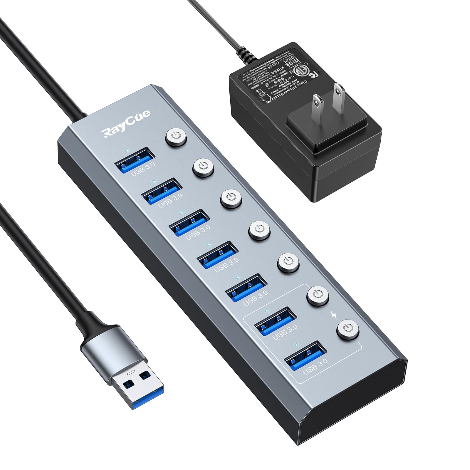 RayCue USB Hub Hub 7 портов 5 Гбит/с высокоскоростной USB-концентратор расширение компактный с автономным питанием и независимым выключателем адаптер переменного тока с блоком питания алюминиевое пространство
RayCue USB Hub Hub 7 портов 5 Гбит/с высокоскоростной USB-концентратор расширение компактный с автономным питанием и независимым выключателем адаптер переменного тока с блоком питания алюминиевое пространство
